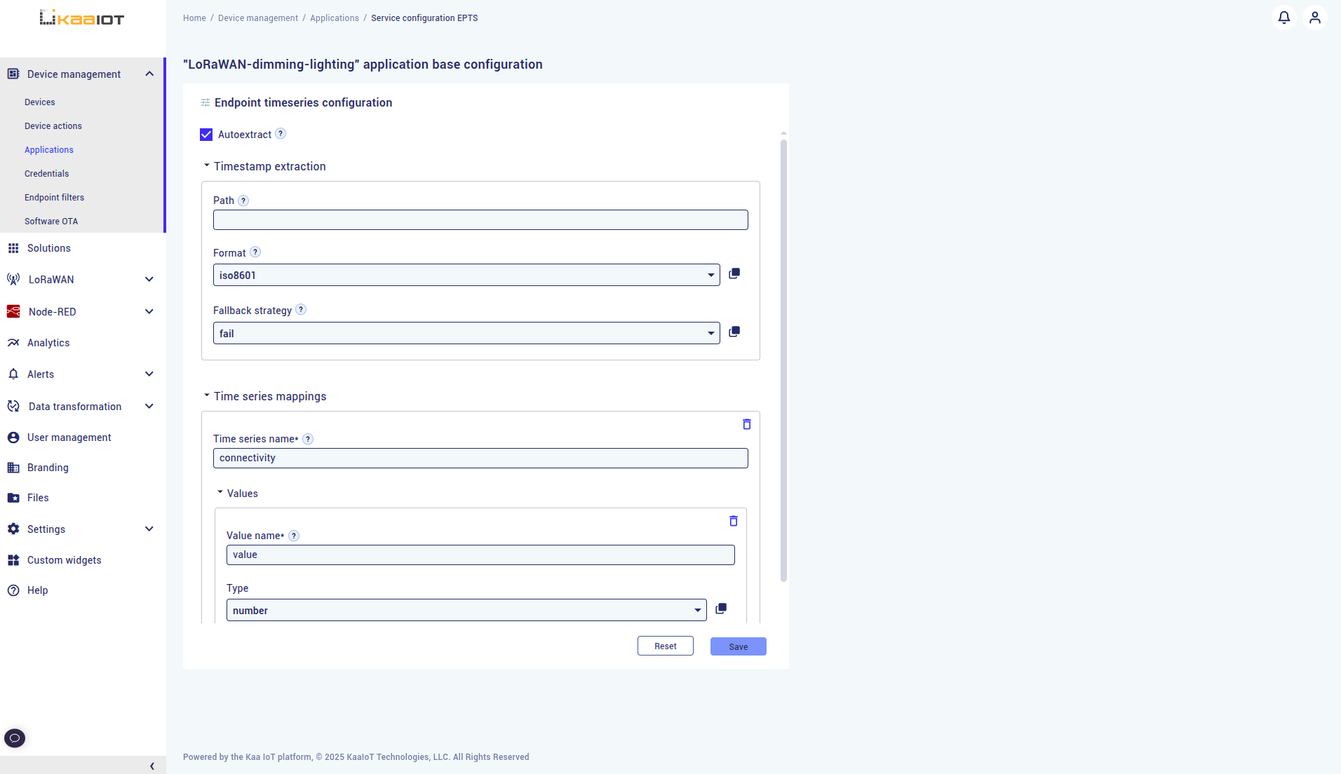 Enable application autoextract
