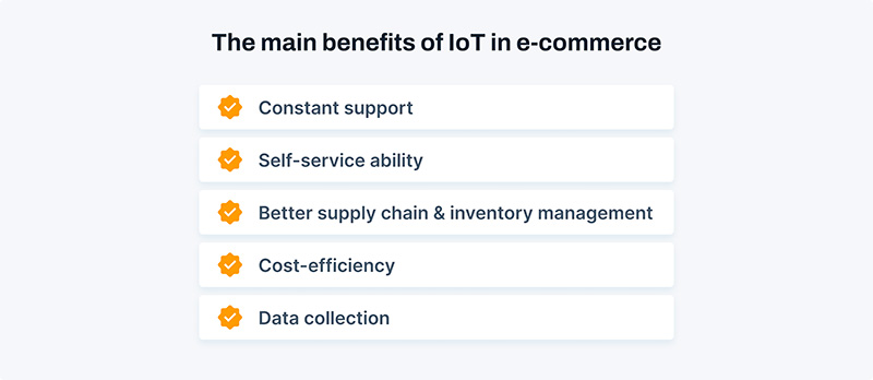 The key benefits of IoT in e-commerce
