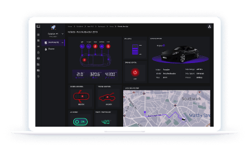 Fleet management dashboard