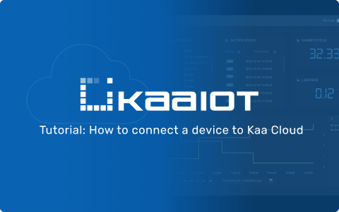 How to connect a device to Kaa Cloud