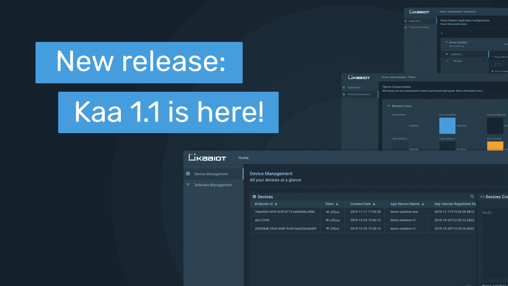 New Release: Kaa 1.1 is Here!