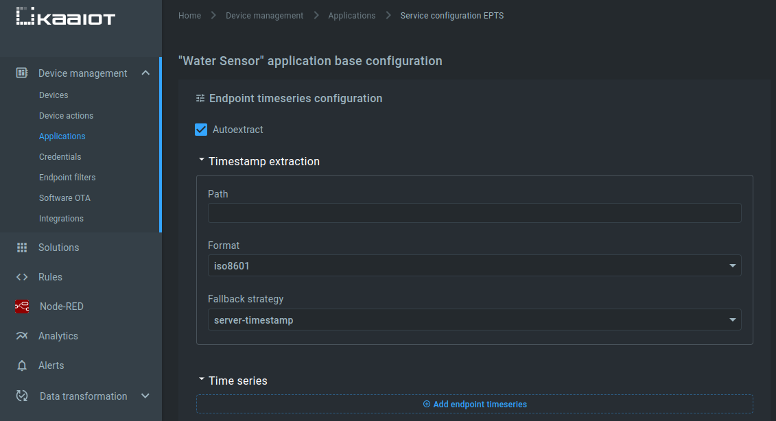 Autoextract option in EPTS