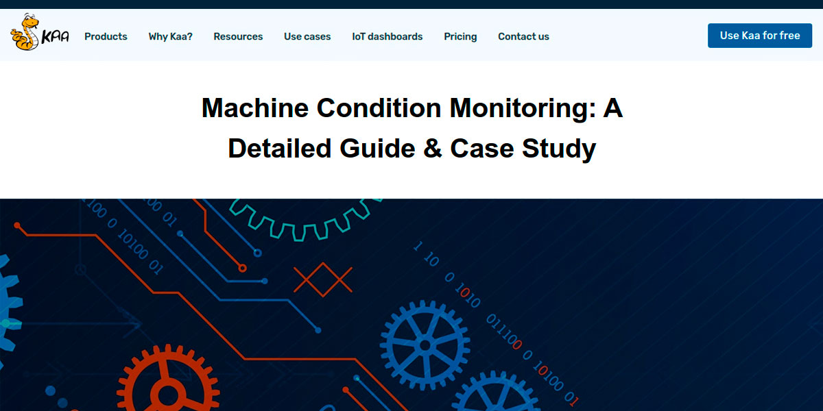 Complete Guide to Machine Condition Monitoring + Case Study
